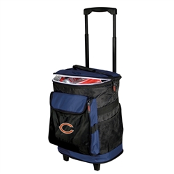 Chicago Bears Team Logo Rolling Cooler by LogoBrands